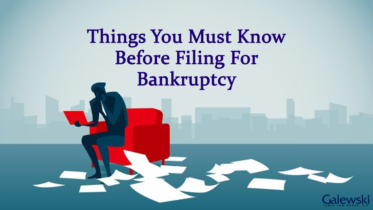 Filing For Bankruptcy
